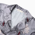 Пижама женская (рубашка и брюки) KAFTAN "Дракон", размер 48-50, серый 9928418 - фото 13889259