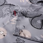 Пижама женская (рубашка и брюки) KAFTAN "Дракон", размер 48-50, серый 9928418 - фото 13889260