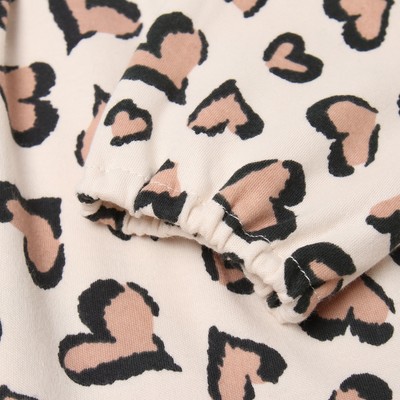 Платье детское KAFTAN Leo love, размер 34 (122-128 см)