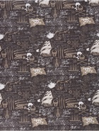 Бумага упаковочная, крафт «Морской бой», 70×100 см, 1 лист - Фото 3