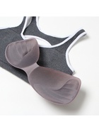 Комплект нижнего белья женский (топ, трусы) Collorista, тёмно-серый, размер 44-46 - Фото 13