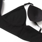 Комплект женский (топ, трусы) цвет черный, размер 42-44 - Фото 5