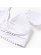 Комплект нижнего белья женский (топ, трусы) Collorista, белый, размер 42-44 - Фото 12