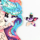 Пазлы фигурные детские «Сказочный единорожик», 75 деталей - Фото 5