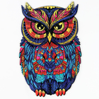 Пазлы фигурные «Сова», 160 деталей - Фото 4