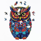 Пазлы фигурные «Сова», 160 деталей - Фото 6