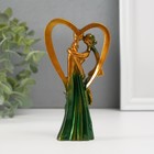 Фигурка полистоун «Влюблённые в сердце», 12×6.8×3.5 см - Фото 2