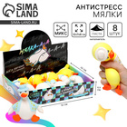 Антистресс сквиш мялка «Гусь», с пастой, в шоубоксе - Фото 1