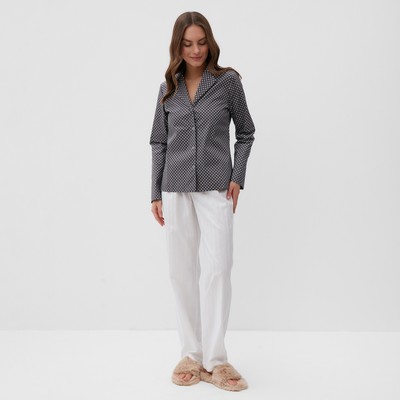 Пижама женская (рубашка, брюки) KAFTAN «Звезды», размер 44-46