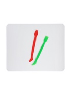 Доска для лепки А5 «Школьная», 1000 мкм, пластик, 2 стека, белая 10301099