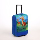 Чемодан детский малый 20", цвет голубой - фото 23617030