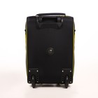 Чемодан детский 32 л (S) Sacvoyage, отдел на молнии, цвет чёрный/жёлтый - Фото 4