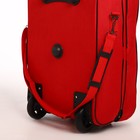Чемодан детский малый 20", цвет бордовый - фото 24321389