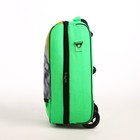 Чемодан детский малый 20", цвет салатовый - фото 23617119