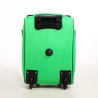 Чемодан детский малый 20", цвет салатовый - фото 23617120