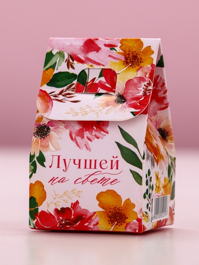 Бомбочка для ванны «8 Марта», 40 г, аромат весеннего букета, Чистое счастье