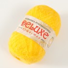 Пряжа для вязания "DeLuxe" 100% полипропилен 140м/50гр набор 2 шт - Желтый - Фото 3