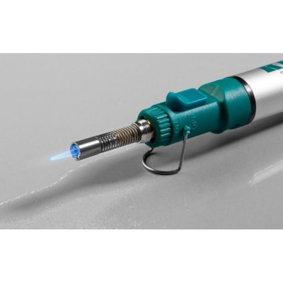 Газовый паяльник/фен/горелка KRAFTOOL SolderPro 70B, 1300°С, регулятор пламени, 4 насадки