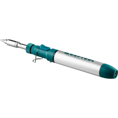 Газовый паяльник/фен/горелка KRAFTOOL SolderPro 70B, 1300°С, регулятор пламени, 4 насадки