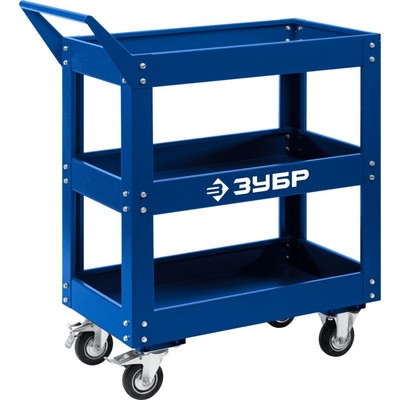 Тележка инструментальная ЗУБР 38913, профессиональная, выдвижной ящик, 820×405×955 мм