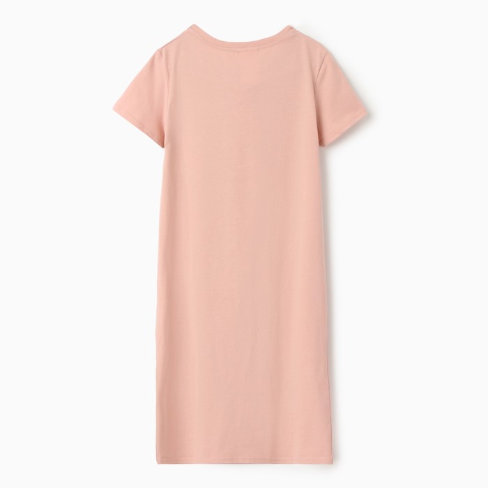 Платье женское домашнее, цвет розовый, размер 46