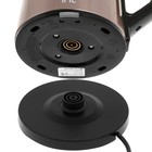 Чайник электрический IRIT IR-1363, металл, 1.8 л, 1500 Вт, бежево-чёрный - Фото 7