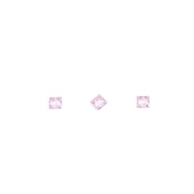 Кристаллы для объёмной инкрустации TNL «Принцесса», №1, розовый, 10 шт