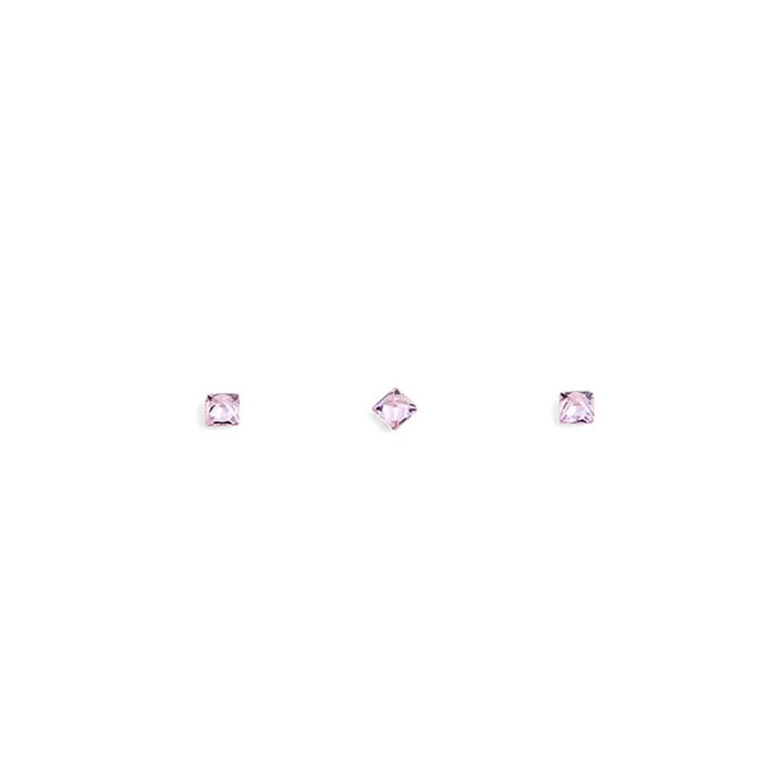 Кристаллы для объёмной инкрустации TNL «Принцесса», №2, розовый, 10 шт