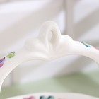 Конфетница «Корзиночка», 16.5×16.5×15 см, Семикаракорская керамика 1 сорт, Алдошина Л.В. - Фото 4