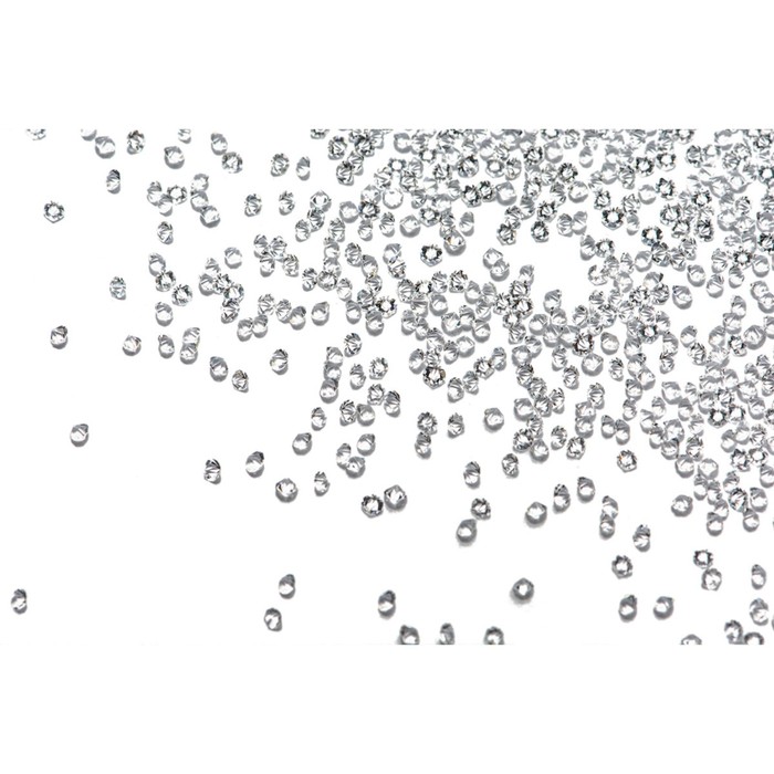 Дизайн Pole «Хрустальная крошка», №4 серебро - купить с доставкой в ...