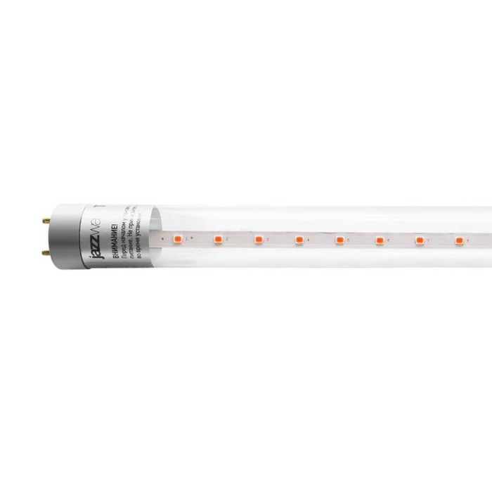 Лампа светодиодная PLED T8-600 PPG Agro 8Вт T8 линейная G13 CL для растений Jazzway 5025899 - фото 1908022146