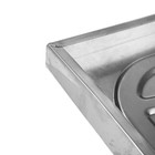 УЦЕНКА Мойка кухонная TRIO, накладная, без сифона, 80х50 см, правая, нерж. сталь 0.4 мм - Фото 2
