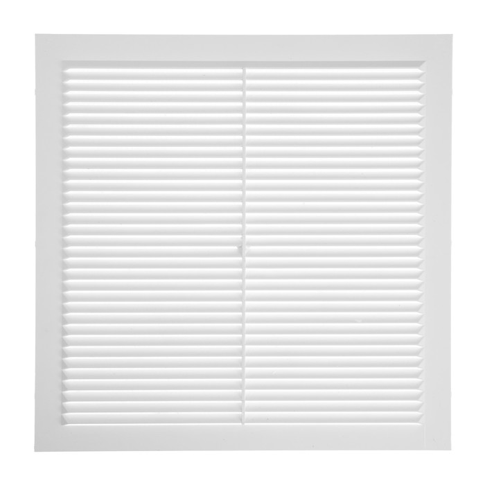 УЦЕНКА Решетка вентиляционная ZEIN Люкс Л300, 300 x 300 мм, с сеткой, неразъемная - Фото 1