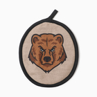 Кухонный набор «Доляна. Настоящий защитник» (3 предмета): фартук 70×60 см, прихватка 20×20 см, полотенце 35×60 см-2 шт. - Фото 11