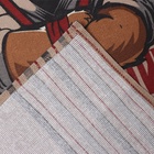 Фартук кухонный «Доляна. Настоящий защитник», 70×60 см, рогожка,100% хлопок, 160 г/м² - Фото 5