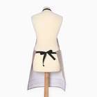 Фартук кухонный «Доляна. Настоящий защитник», 70×60 см, рогожка,100% хлопок, 160 г/м² - Фото 7