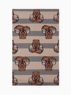 Набор полотенец кухонных «Доляна. Настоящий защитник», 35×60 см - 2 шт., рогожка, хлопок 100%, 160 г/м² - Фото 7