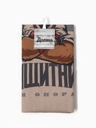 Набор полотенец кухонных «Доляна. Настоящий защитник», 35×60 см - 2 шт., рогожка, хлопок 100%, 160 г/м² - Фото 8