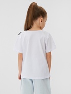 Футболка для девочки KAFTAN «Бантик», белая, рост 122-128 см - Фото 9