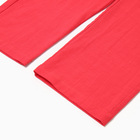 Костюм (рубашка и брюки) детский KAFTAN "Лен", размер 36 (134-140 см), красный - Фото 9