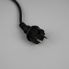 УЦЕНКА Гирлянда «Нить» 10 м, IP65, УМС, тёмная каучуковая нить, 100 LED, свечение тёплое белое, 220 В - фото 13993027