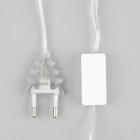 УЦЕНКА Гирлянда «Нить», 5 м, с насадками в виде шариков, IP20, 20 LED, 220 В, прозрачная нить, свечение белое - Фото 4