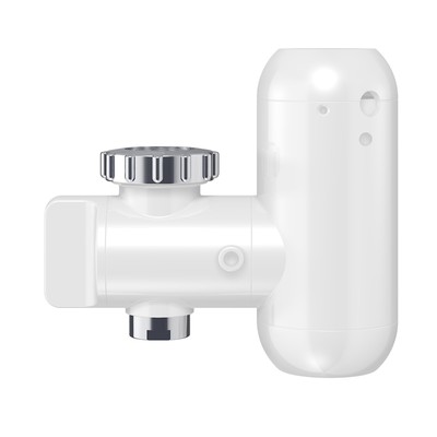 Водонагреватель EDISSON Bruni 3500, проточный, 3500 Вт, бело-чёрный