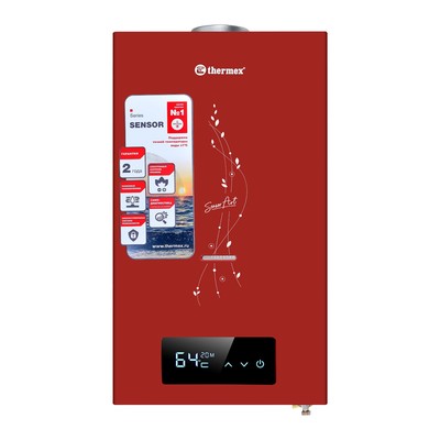 Водонагреватель THERMEX S 20 MD (Art Red), проточный, 20000 Вт, красный