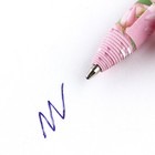 Набор «С 8 Марта», блок бумаги 30 л, ручка синяя паста 1.0 мм и 5 шт наклеек - Фото 6