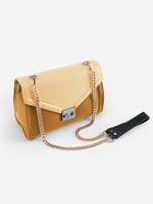 Ручка для сумки, с плоскими цепочками и карабинами, 120×3 см, цвет чёрный, золотой - Фото 6