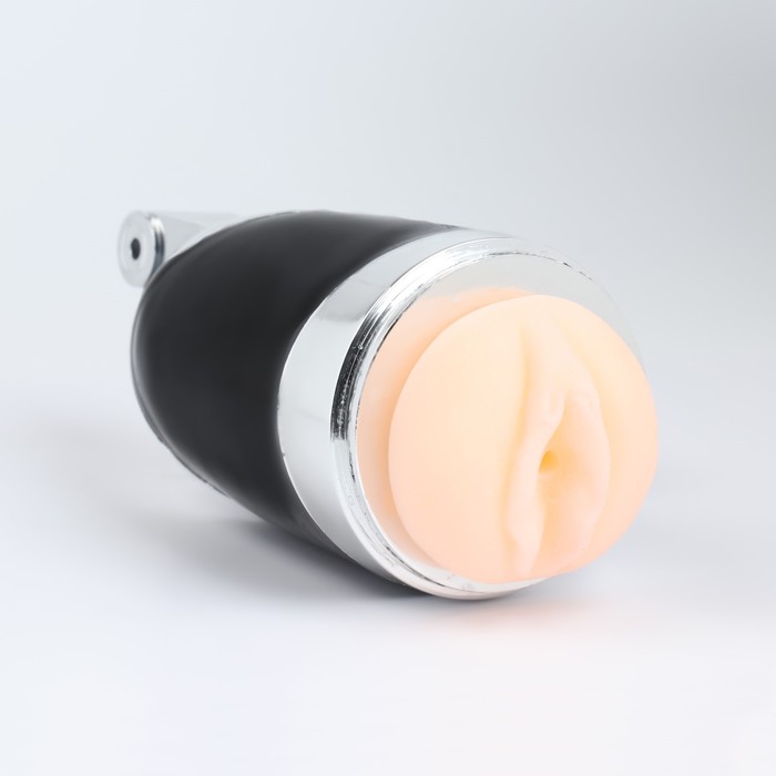 Мастурбатор с креплением на стену под разным углом, с вибрацией, черный - Фото 1