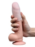 Мастурбатор EGG рельефный, в футляре для хранения, синий - Фото 4