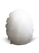 Мастурбатор EGG рельефный, в футляре для хранения, желтый - Фото 3