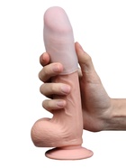 Мастурбатор EGG рельефный, в футляре для хранения, желтый - Фото 4